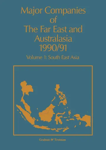 Cover of Major Companies of the Far East and Australasia 1990/91