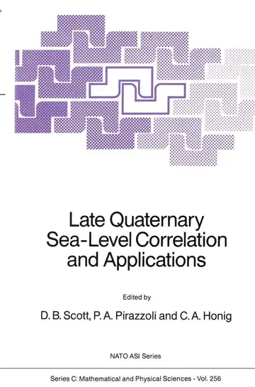 Cover of Late Quaternary Sea-Level Correlation and Applications