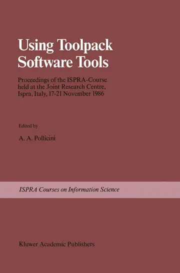 Cover of Using Toolpack Software Tools
