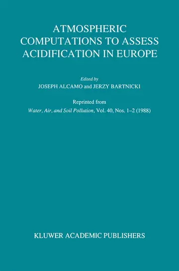 Cover of Atmospheric Computations to Assess Acidification in Europe