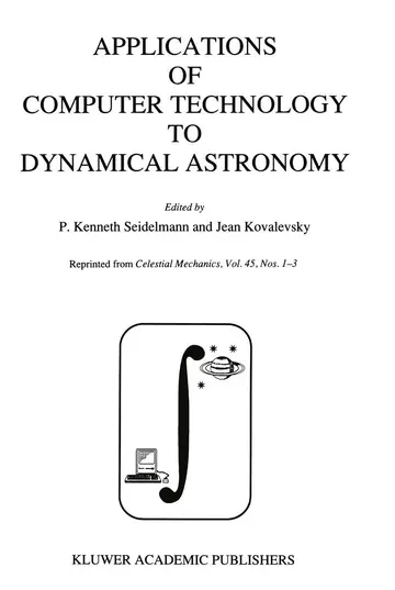 Cover of Applications of Computer Technology to Dynamical Astronomy