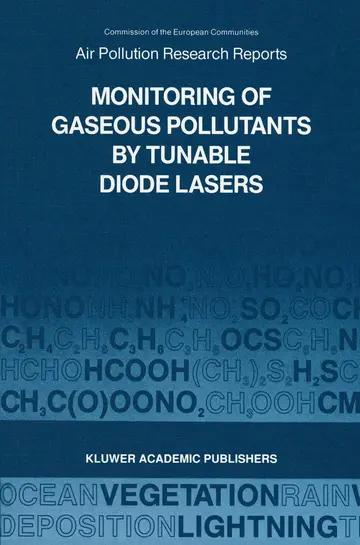 Cover of Monitoring of Gaseous Pollutants by Tunable Diode Lasers