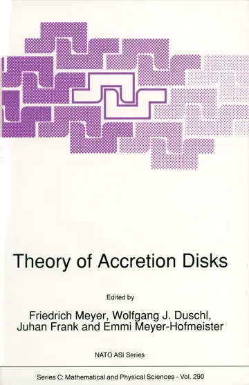 Cover of Theory of Accretion Disks