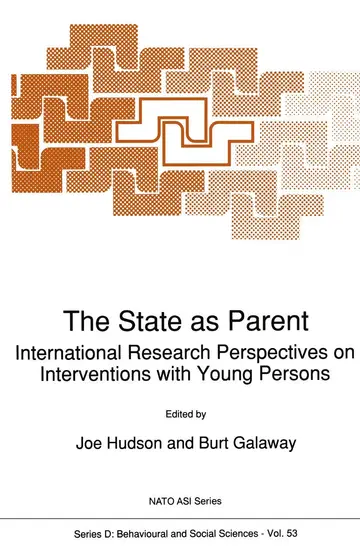 Cover of The State as Parent