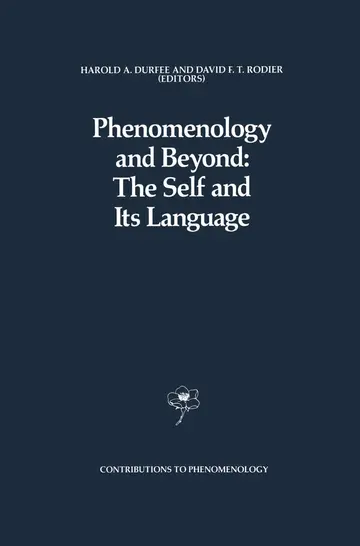 Cover of Phenomenology and Beyond