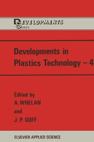 Cover of Developments in Plastics Technology―4