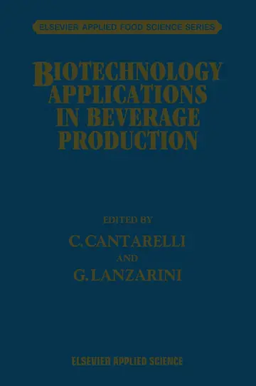 Cover of Biotechnology Applications in Beverage Production
