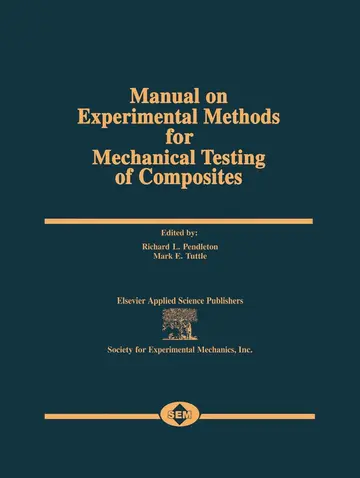 Cover of Manual on Experimental Methods for Mechanical Testing of Composites
