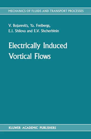Cover of Electrically Induced Vortical Flows