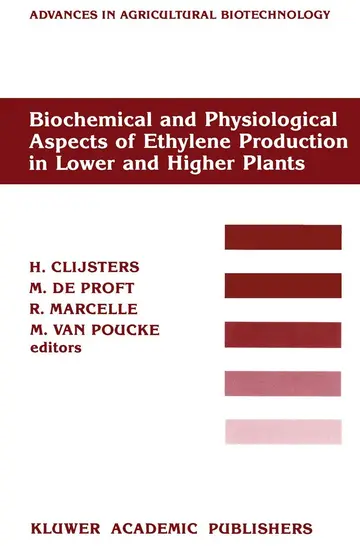Cover of Biochemical and Physiological Aspects of Ethylene Production in Lower and Higher Plants