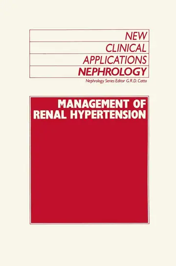 Cover of Management of Renal Hypertension