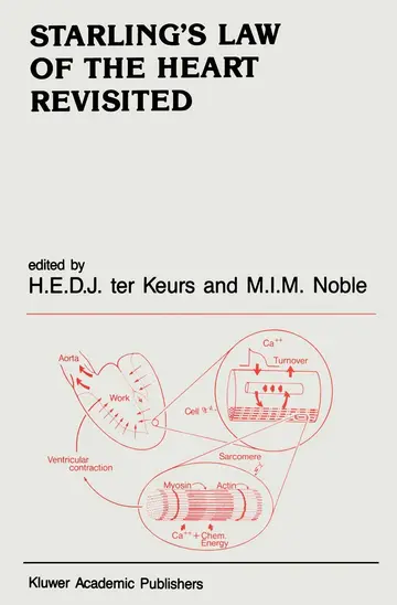 Cover of Starling's Law of the Heart Revisited