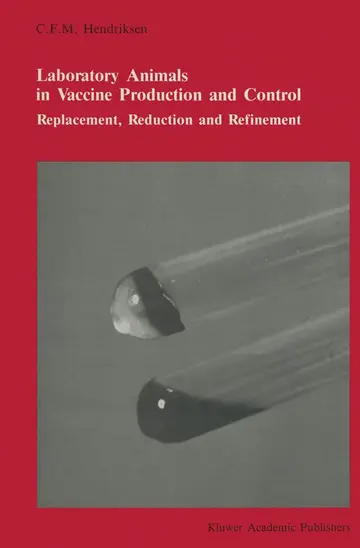 Cover of Laboratory Animals in Vaccine Production and Control