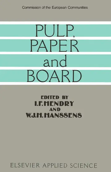 Cover of Pulp, Paper and Board