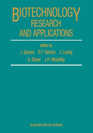 Cover of Biotechnology Research and Applications