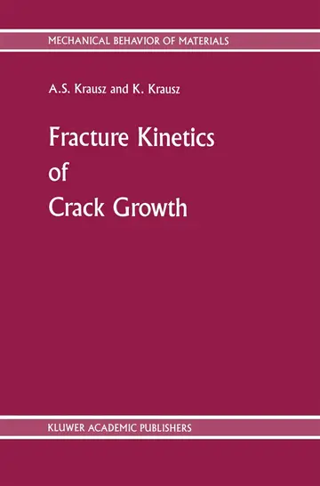 Cover of Fracture Kinetics of Crack Growth