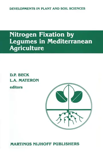Cover of Nitrogen Fixation by Legumes in Mediterranean Agriculture