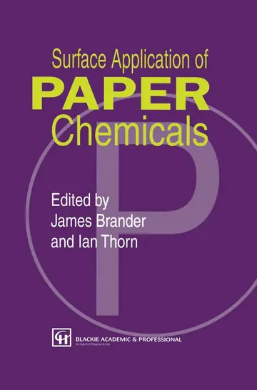 Cover of Surface Application of Paper Chemicals