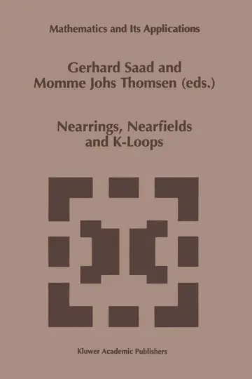 Cover of Nearrings, Nearfields and K-Loops