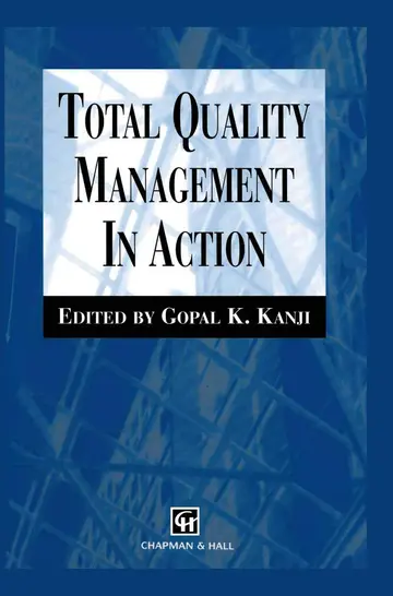 Cover of Total Quality Management in Action