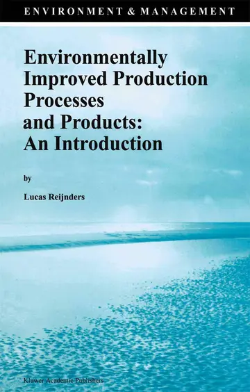 Cover of Environmentally Improved Production Processes and Products