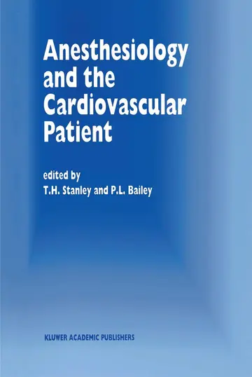 Cover of Anesthesiology and the Cardiovascular Patient