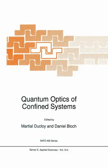 Cover of Quantum Optics of Confined Systems