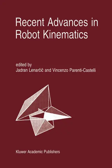 Cover of Recent Advances in Robot Kinematics