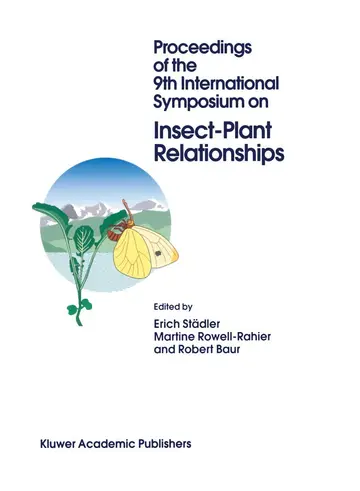 Cover of Proceedings of the 9th International Symposium on Insect-Plant Relationships