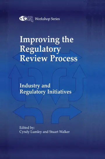 Cover of Improving the Regulatory Review Process