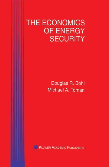 Cover of The Economics of Energy Security