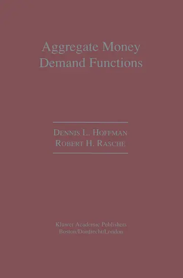 Cover of Aggregate Money Demand Functions
