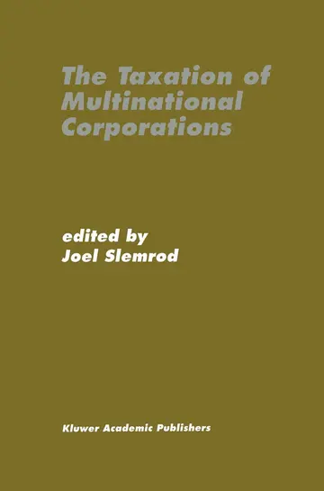 Cover of The Taxation of Multinational Corporations