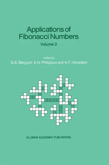 Cover of Applications of Fibonacci Numbers