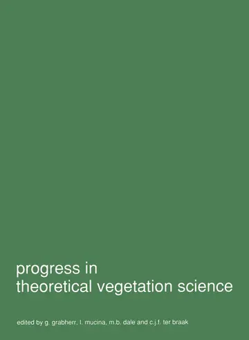 Cover of Progress in theoretical vegetation science