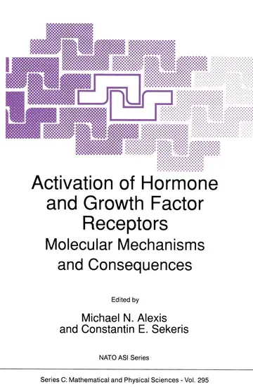 Cover of Activation of Hormone and Growth Factor Receptors