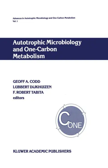 Cover of Autotrophic Microbiology and One-Carbon Metabolism
