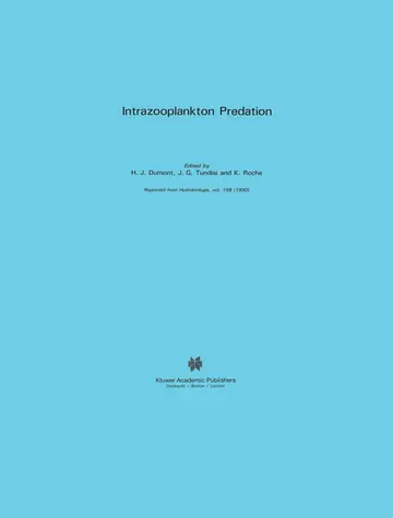 Cover of Intrazooplankton Predation