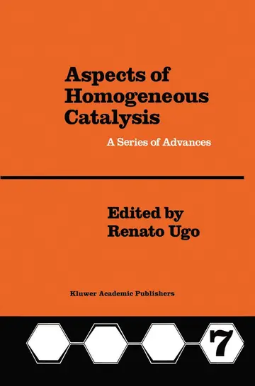 Cover of Aspects of Homogeneous Catalysis