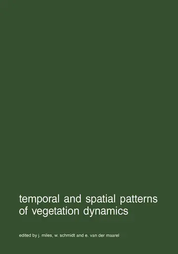Cover of Temporal and spatial patterns of vegetation dynamics
