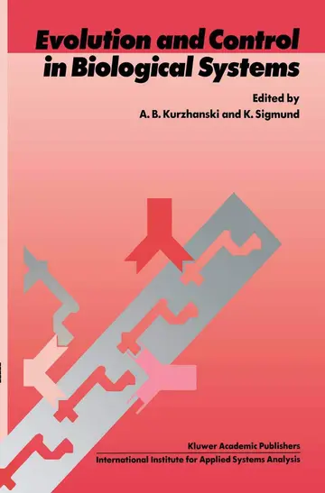 Cover of Evolution and Control in Biological Systems