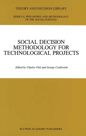 Cover of Social Decision Methodology for Technological Projects