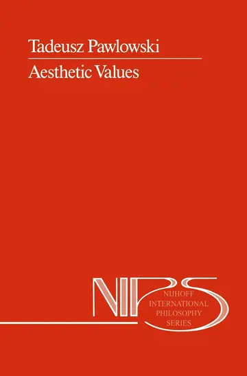 Cover of Aesthetic Values