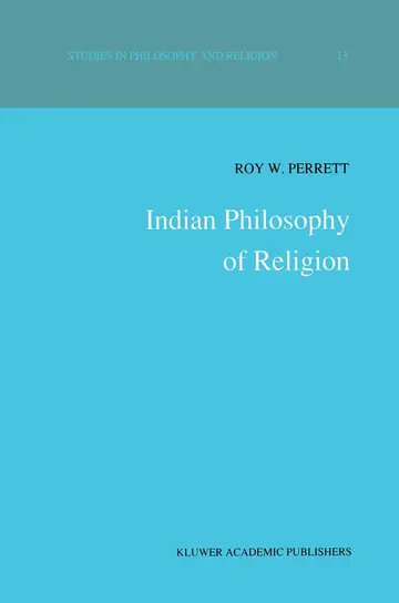 Cover of Indian Philosophy of Religion