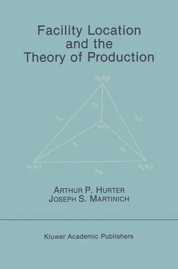 Cover of Facility Location and the Theory of Production