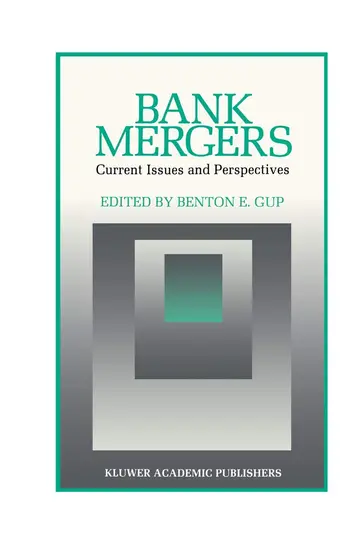Cover of Bank Mergers