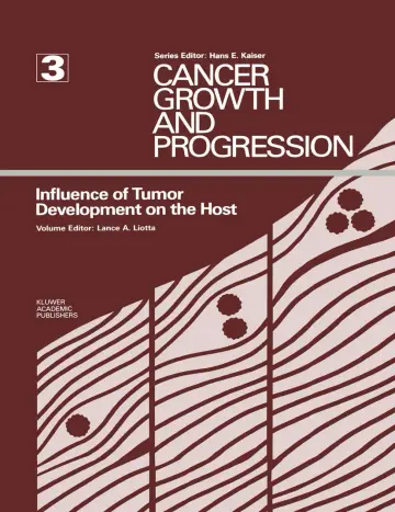 Cover of Influence of Tumor Development on the Host