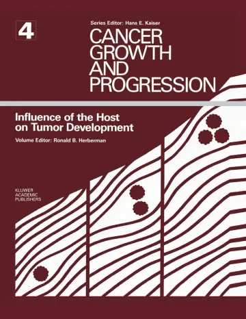 Cover of Influence of the Host on Tumor Development