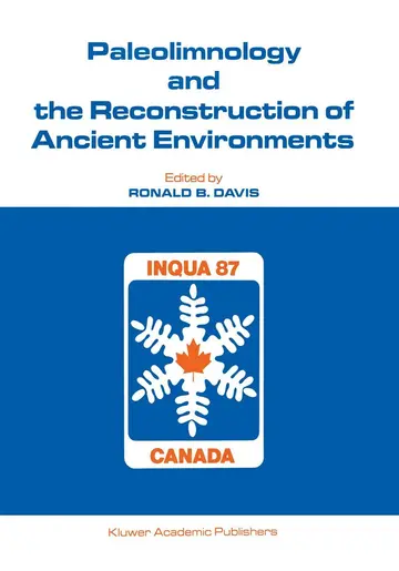 Cover of Paleolimnology and the Reconstruction of Ancient Environments