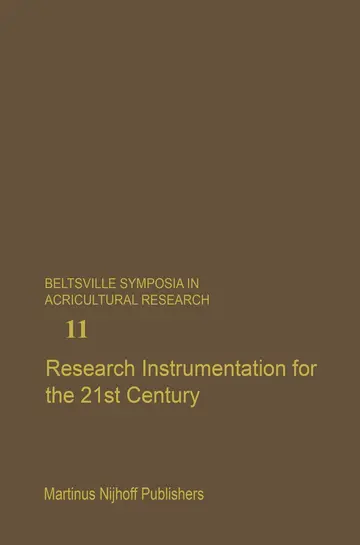 Cover of Research Instrumentation for the 21st Century